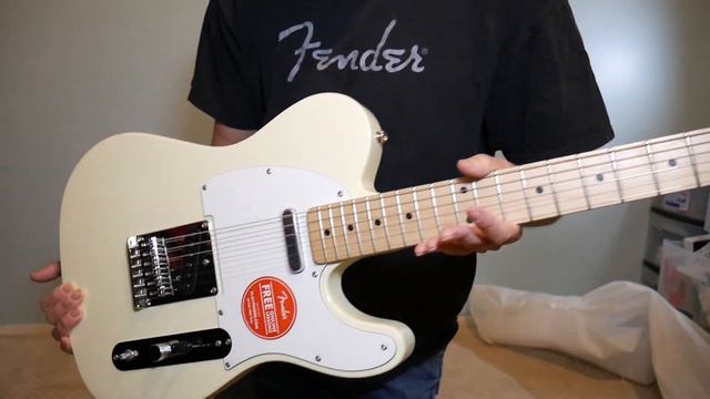 Fender Squier Telecaster Affinity Series. Unboxing! смотреть онлайн