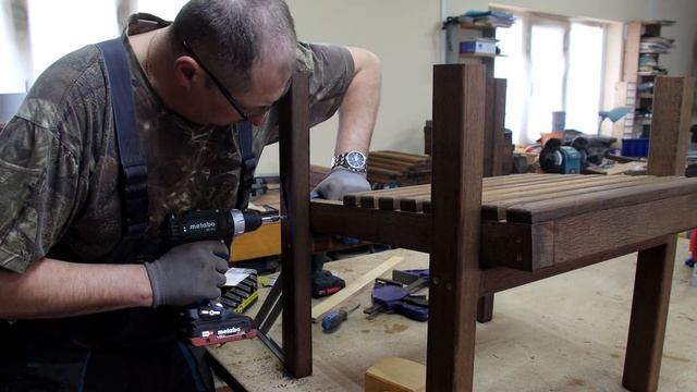 Садовая мебель своими руками - очень удобное кресло для отдыха смотреть онлайн