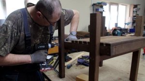 Садовая мебель своими руками - очень удобное кресло для отдыха