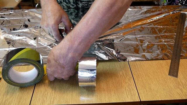 Зеркальный тент из спасательных одеял смотреть онлайн