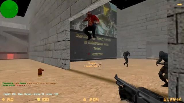 cs1 6 zombie , zombie escape game смотреть онлайн