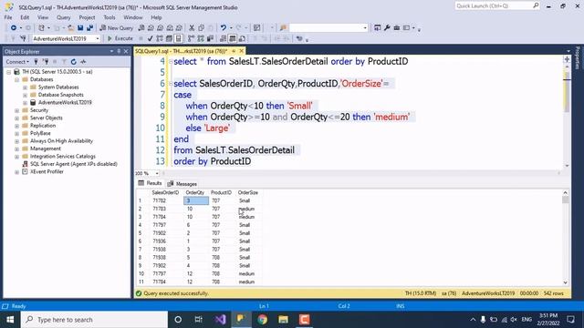 آموزش اسکیوال سرور (SQL Server): دستور شرطی select case را چطوری بنویسیم؟ смотреть онлайн