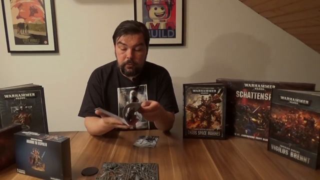 Unboxing: Warhammer 40K Abaddon the Despoiler смотреть онлайн