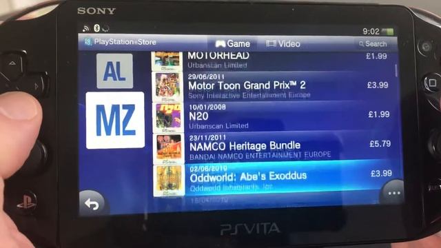 PS Vita 2018 PSN UK store review смотреть онлайн
