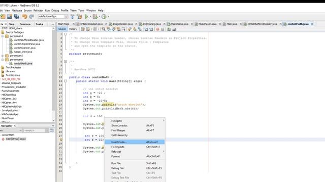Java Dasar: Objek Math dan Exception Handling смотреть онлайн