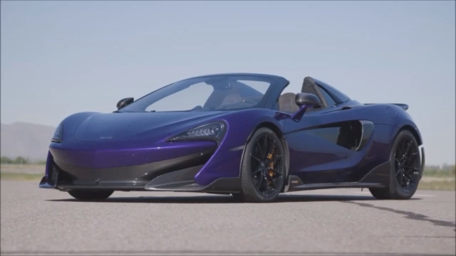 2020 McLaren 600LT Spider - фиолетовая звезда !! смотреть онлайн