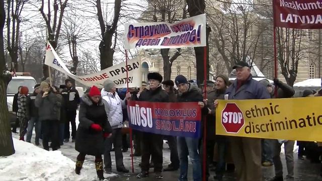Рига 2014 год пикет у кабмина 4 февраля 2014 1 смотреть онлайн