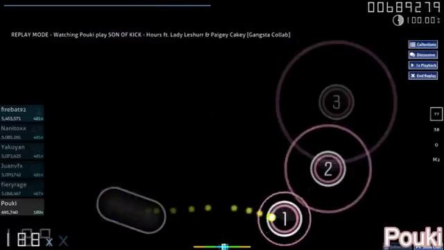[osu!] SON OF KICK - Hours ft. Lady Leshurr & Paigey Cakey [Gangsta Collab] - FC смотреть онлайн