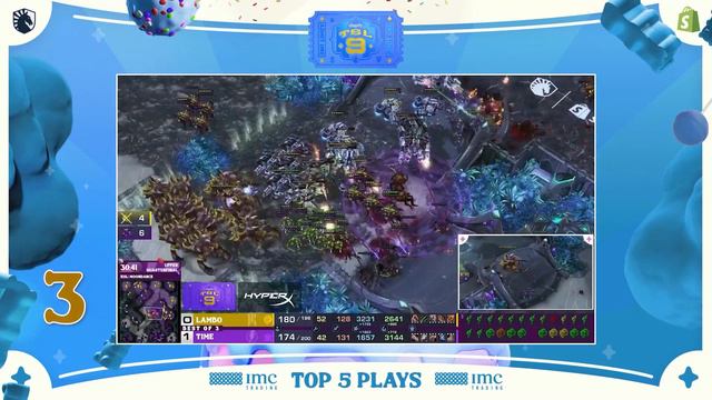 TOP 5 STARCRAFT 2 PLAYS BY IMC - TSL 9 смотреть онлайн