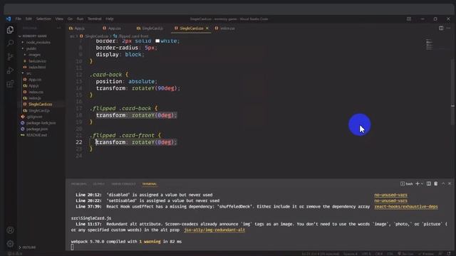 React Class 5 Memory Game смотреть онлайн