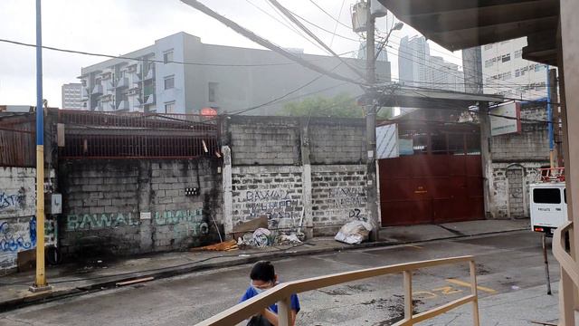 [4K] Rainy Street Walking Dansalan Mandaluyong City , Manila Philippines