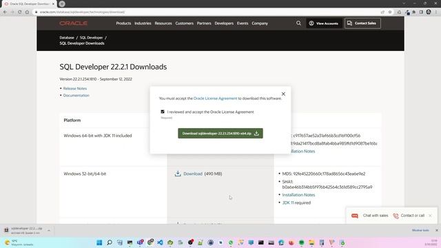 Nueva versión Oracle SQL Developer 22.2.1 смотреть онлайн