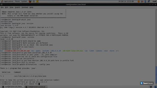 Java Configuration Error in Hbase (CentOS) смотреть онлайн