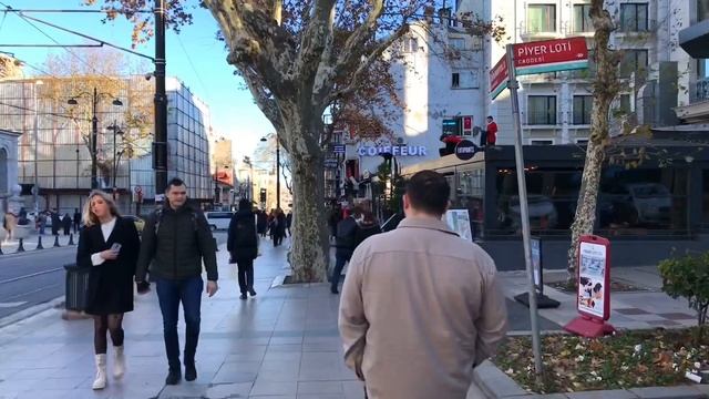 Istanbul Walk l Cemberlitas Walking Tour l 3 December 2021 Turkey [HD] смотреть онлайн