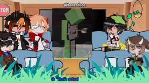 Dsmp members react to Dream ||REMAKE?!|| Slight Dream Angst