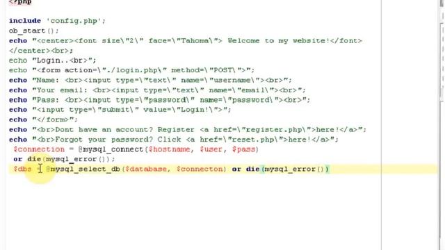 Login system php (part3) смотреть онлайн