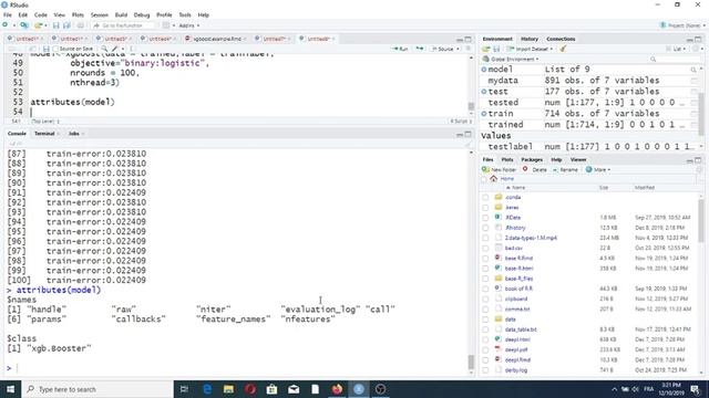 Xgboost model in R смотреть онлайн