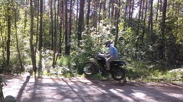 Минск Х250. Переезд бревна. Небольшая тренировка смотреть онлайн