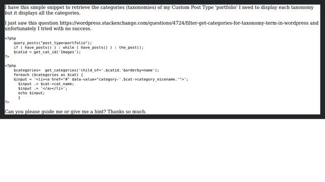 Wordpress: Filter get_cat_id for Custom Post Type смотреть онлайн