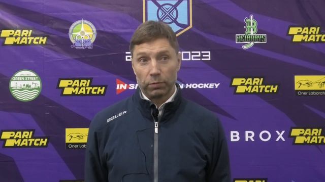 Комментарии тренеров после второго матча "Бейбарыс" - "Снежные Барсы" (24.12.2022) смотреть онлайн