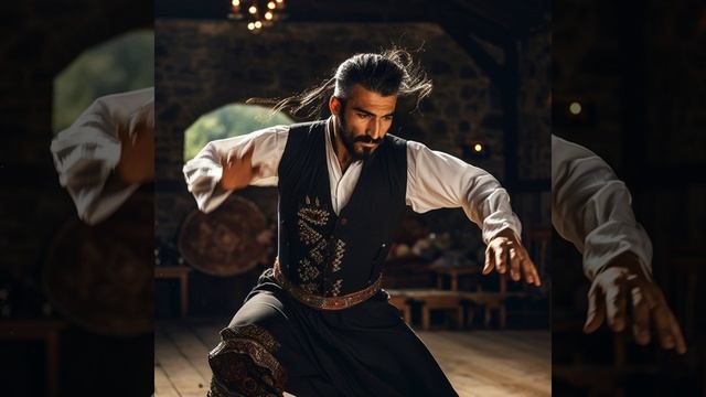 Georgian Dance Music | Mtiuluri Xevsuruli Texili (Caucasus Kavkaz Traditional Lezginka)