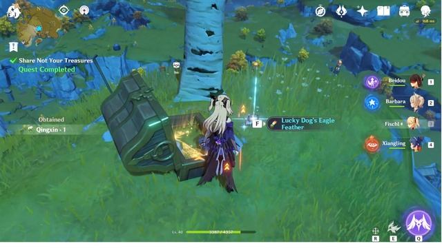 Genshin Impact Find the treasure location(after the quest light the bonfire) смотреть онлайн