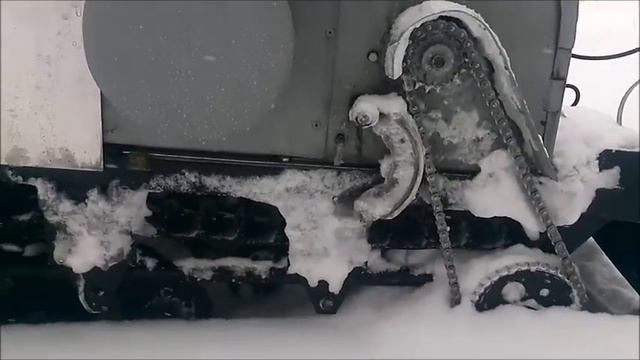 Покатушки на мотобуксировщике