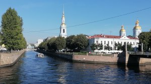Водная экскурсия по каналам и рекам Санкт-Петербург 2024. 1 часть