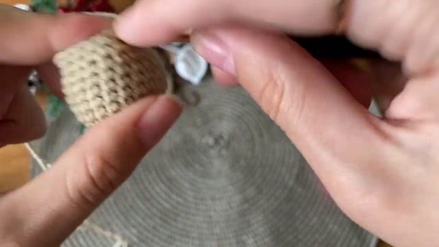 МК оленяшка часть 2/бесплатный мастер класс/вязаный олень