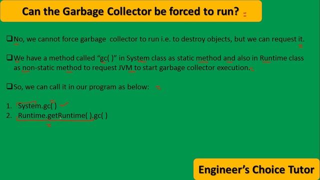 Can the Garbage Collector be forced to run? ||Java Interview Question 2021 смотреть онлайн