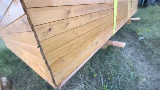 Начало строительства с бытовки