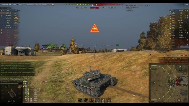 Врагу не сдается наш гордый француз! Новогодний турбослив на amx 13 90. смотреть онлайн