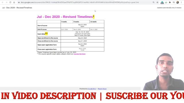 NPTEL Urgent Updates on Jul Dec 2020 Course Enrollment, Starting Date and Exam Date | NPTEL NEWS 4 смотреть онлайн