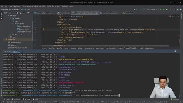 GraalVM Compilación nativa смотреть онлайн