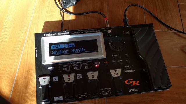 TEST 1/2 Roland GR-55 + GK3-B Bass/Guitar Synthesizer - Basses & Factory Presets смотреть онлайн