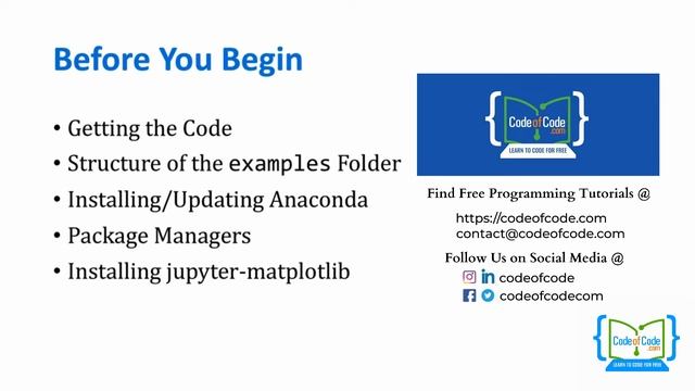 Learn Python | Before You Begin Ep.0: Chapter Overview | CodeOfCode смотреть онлайн