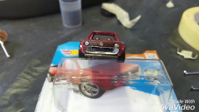 Hot Wheels custom volkswagen caddy tuning смотреть онлайн