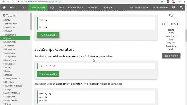 Про JavaScript : Syntax смотреть онлайн