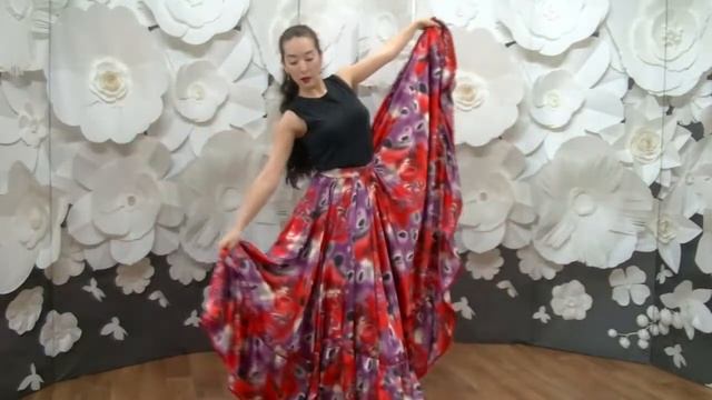 Мастер-класс "Юбка в цыганском танце" смотреть онлайн