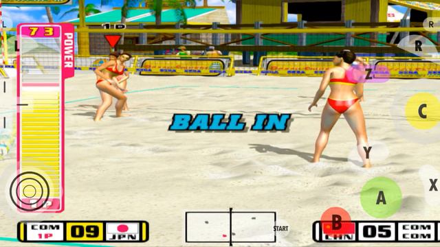 Beach Volleyball Spiker Gamecube Dolphin Emulator смотреть онлайн