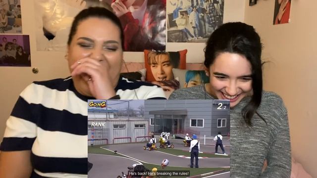 Reacting to [GOING SEVENTEEN 2020] EP.21 네발라이더 #1 (Four Wheeled Rider #1) | Ams & Ev React смотреть онлайн