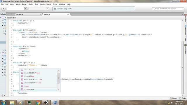 How to make a game in Unity | Part 9 Slow Down Time | Robo Prime 2D Platformer Unity3d смотреть онлайн