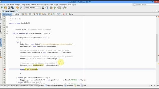 Tutorial Java - Ler arquivo xlsx com java - Planilha Excel смотреть онлайн