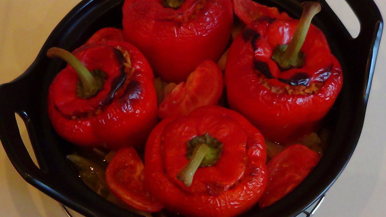 Перцы фаршированные по-святогорски. смотреть онлайн