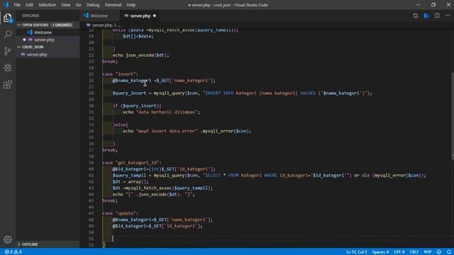 PERTEMUAN 11 E-LEARNING BSI Teknologi Web Service - PEMBUATAN CRUD JSON UNIVERSITAS BSI смотреть онлайн