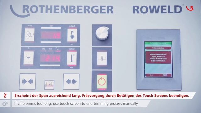 ROTHENBERGER ROWELD P 355 B Premium CNC смотреть онлайн
