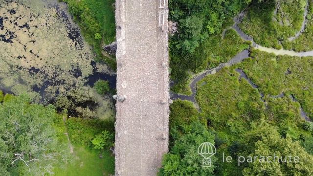 Le parachute #3: старинный мост в усадьбе Василево смотреть онлайн