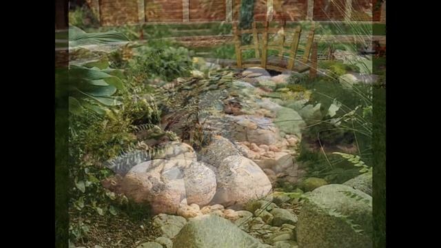 Сухой ручей в ландшафтном дизайне смотреть онлайн