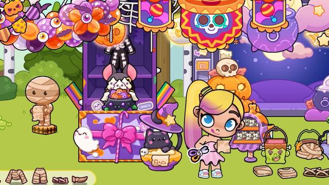 NEW SPOOKY UPDATE 👻 AVATAR WORLD 🌎 HALLOWEEN SECRETS | PAZU #avatarworld #tocaboca #newupdate