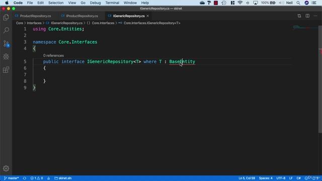 034 Creating a Generic repository and interface смотреть онлайн